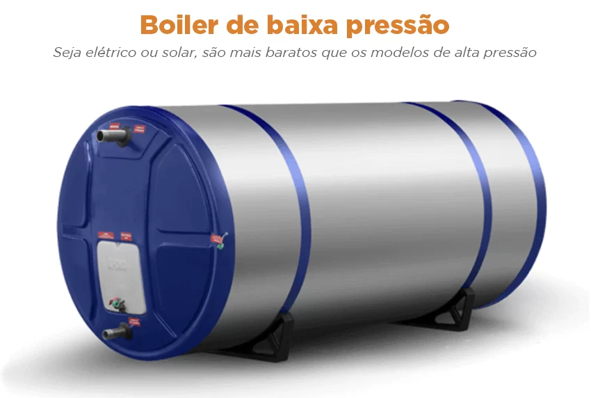 Boiler de Baixa Pressão - Norte Aquecedores